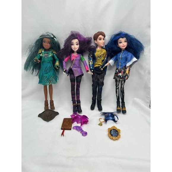 descendant Toys Disney Descendents Dolls Set Of 4 Poshmark